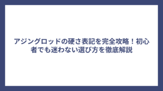アジングロッドの硬さ表記を完全攻略！初心者でも迷わない選び方を徹底解説