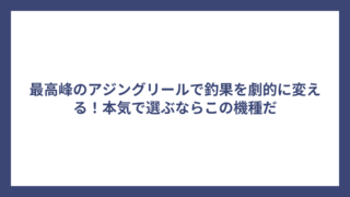 最高峰のアジングリールで釣果を劇的に変える！本気で選ぶならこの機種だ